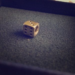 Dice pandora charm